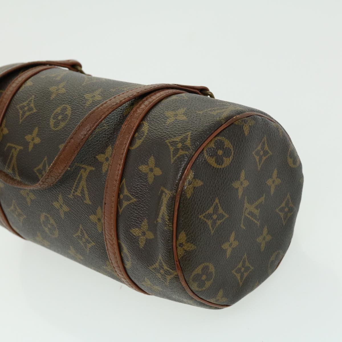 LOUIS VUITTON Monogram Papillon 26 Hand Bag M51366 Vintage LV Auth cl097