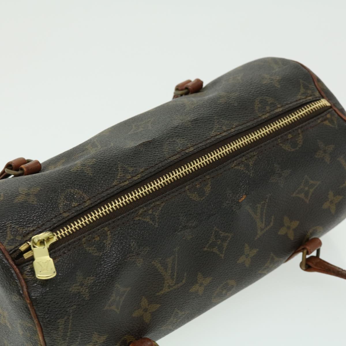 LOUIS VUITTON Monogram Papillon 26 Hand Bag M51366 Vintage LV Auth cl097