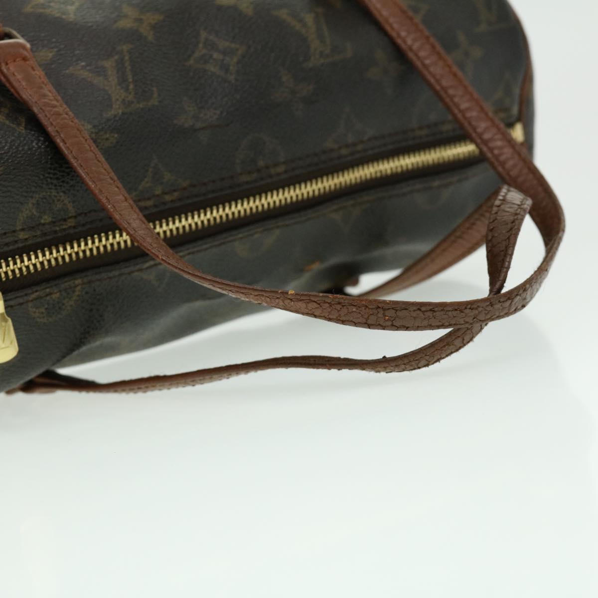 LOUIS VUITTON Monogram Papillon 26 Hand Bag M51366 Vintage LV Auth cl097