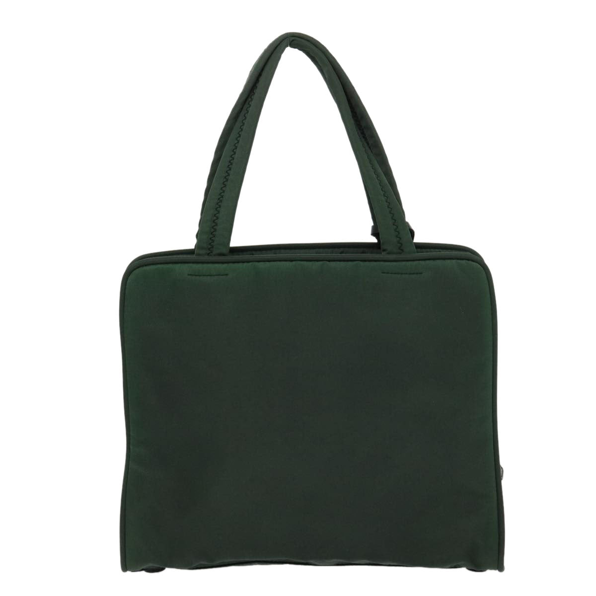 PRADA Hand Bag Nylon Green Auth cl111 - 0