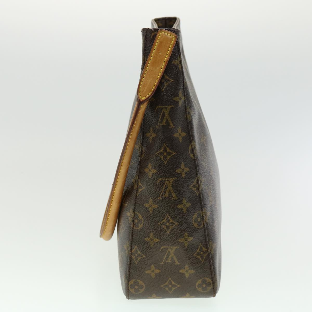 LOUIS VUITTON Monogram Looping GM Shoulder Bag M51145 LV Auth cl148