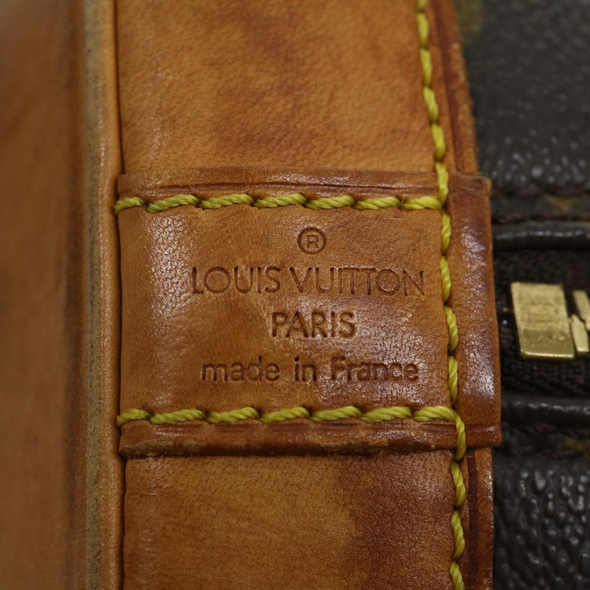 LOUIS VUITTON Monogram Alma Hand Bag M51130 LV Auth cl149