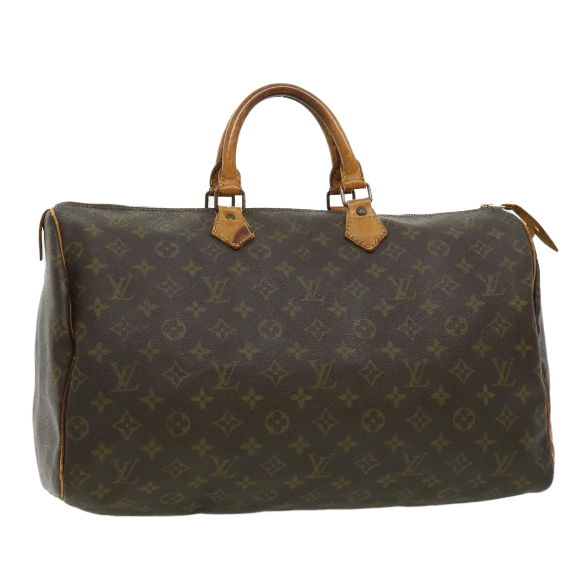 LOUIS VUITTON Monogram Speedy 40 Hand Bag M41522 LV Auth cl159