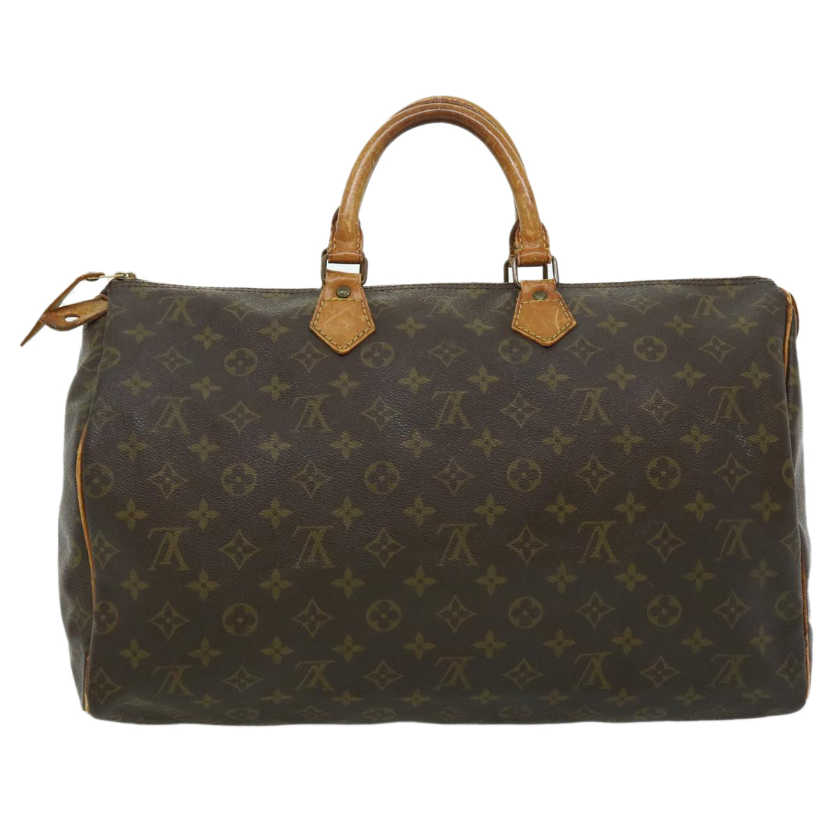 LOUIS VUITTON Monogram Speedy 40 Hand Bag M41522 LV Auth cl159 - 0