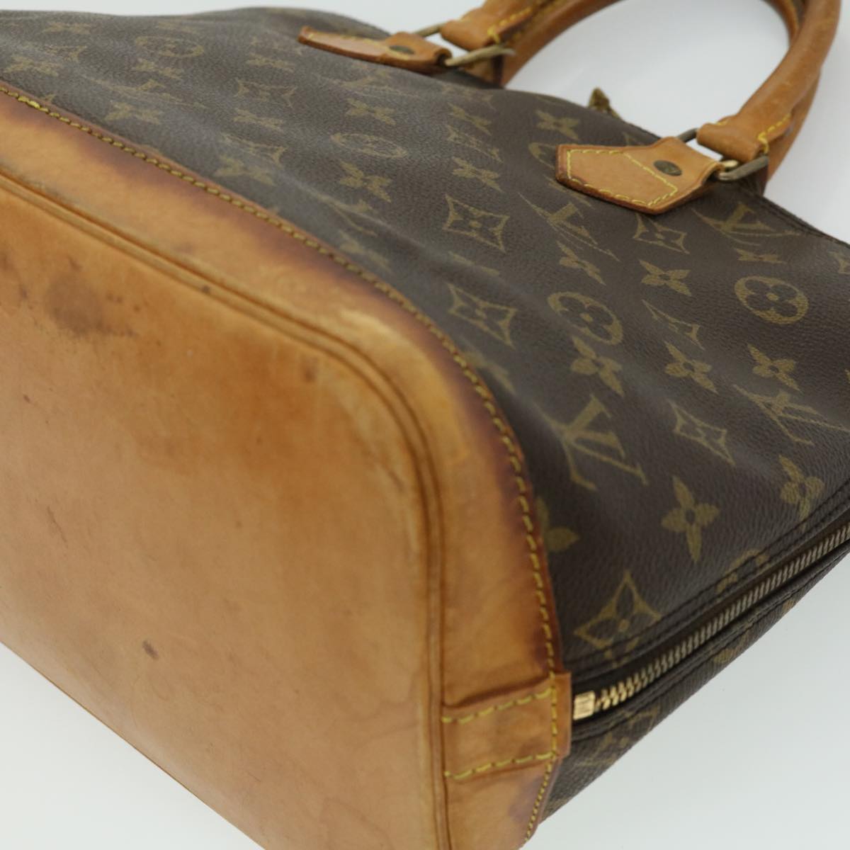 LOUIS VUITTON Monogram Alma Hand Bag M51130 LV Auth cl168