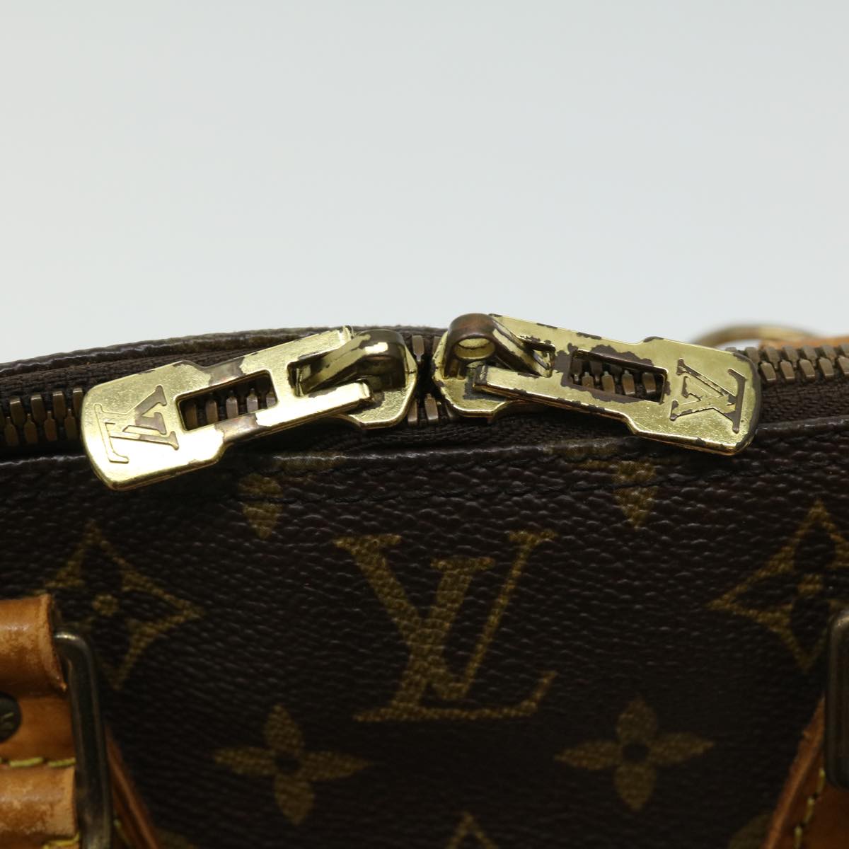 LOUIS VUITTON Monogram Alma Hand Bag M51130 LV Auth cl168