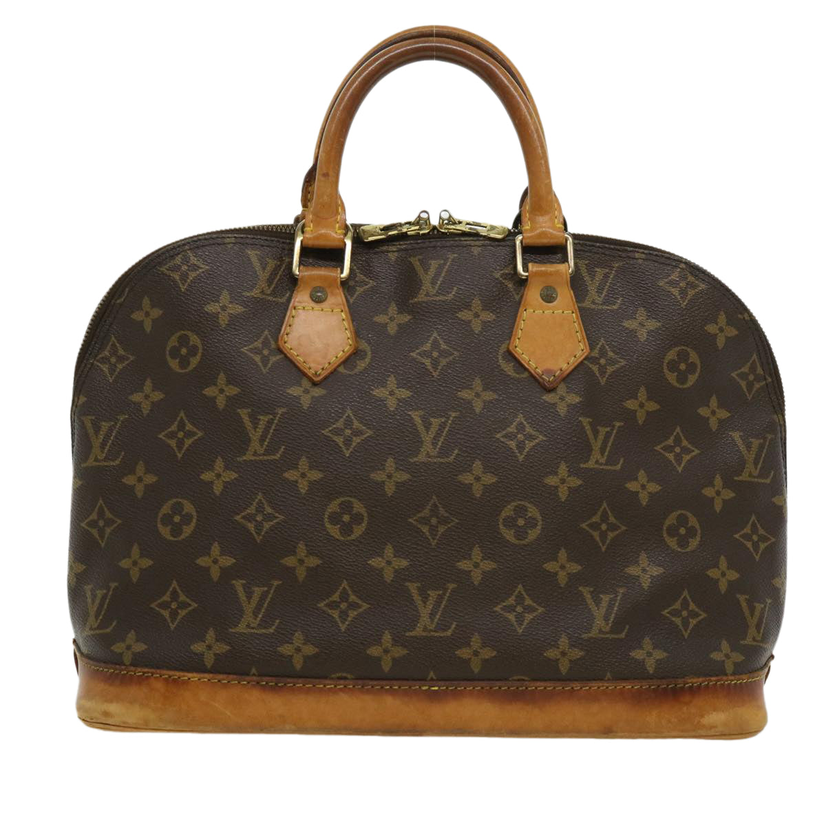 LOUIS VUITTON Monogram Alma Hand Bag M51130 LV Auth cl168