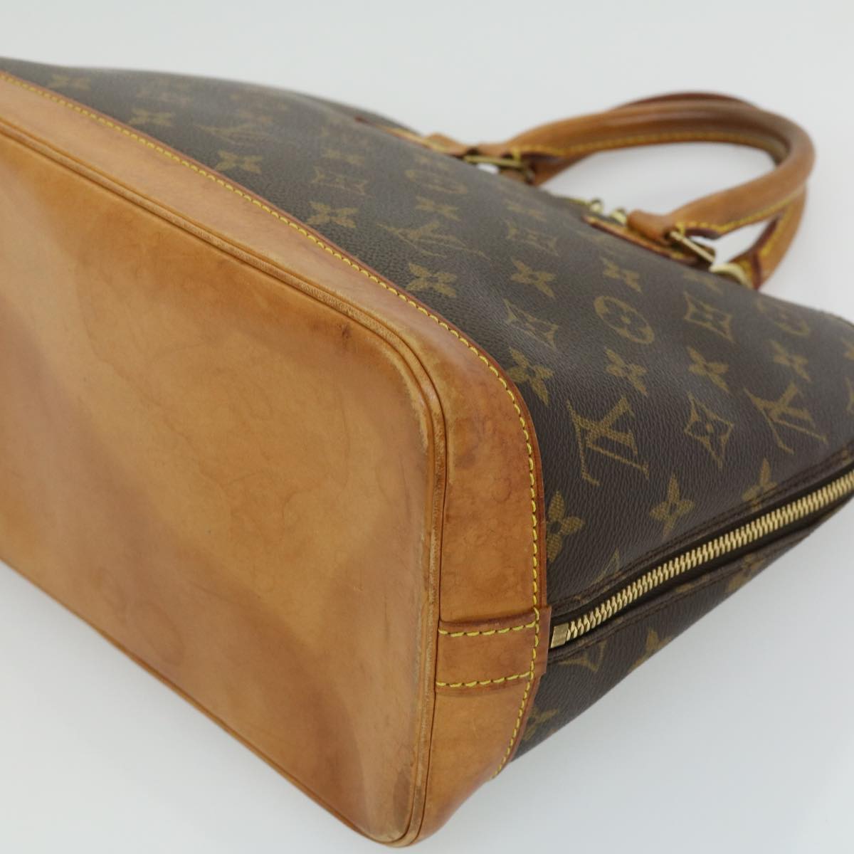 LOUIS VUITTON Monogram Alma Hand Bag M51130 LV Auth cl169