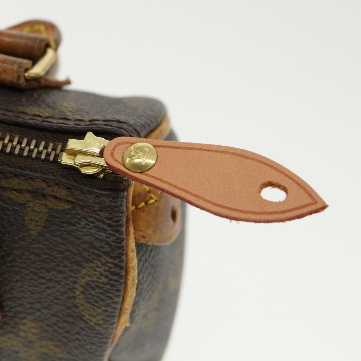 LOUIS VUITTON Monogram Mini Speedy Hand Bag 2way M41534 LV Auth cl173