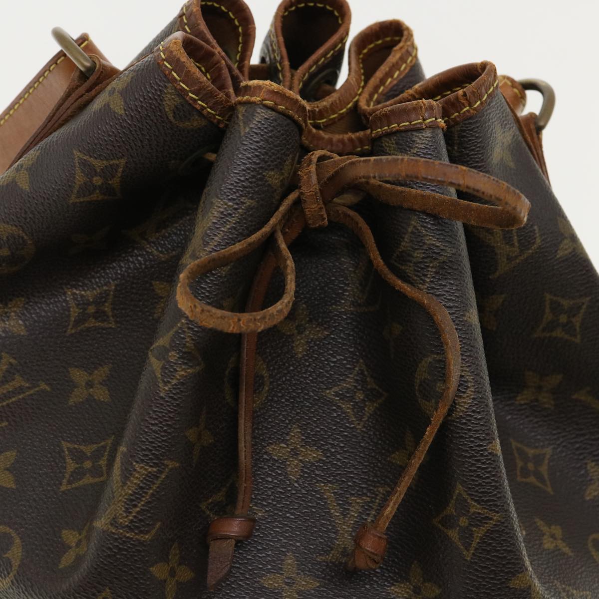 LOUIS VUITTON Monogram Noe Shoulder Bag M42224 LV Auth cl191