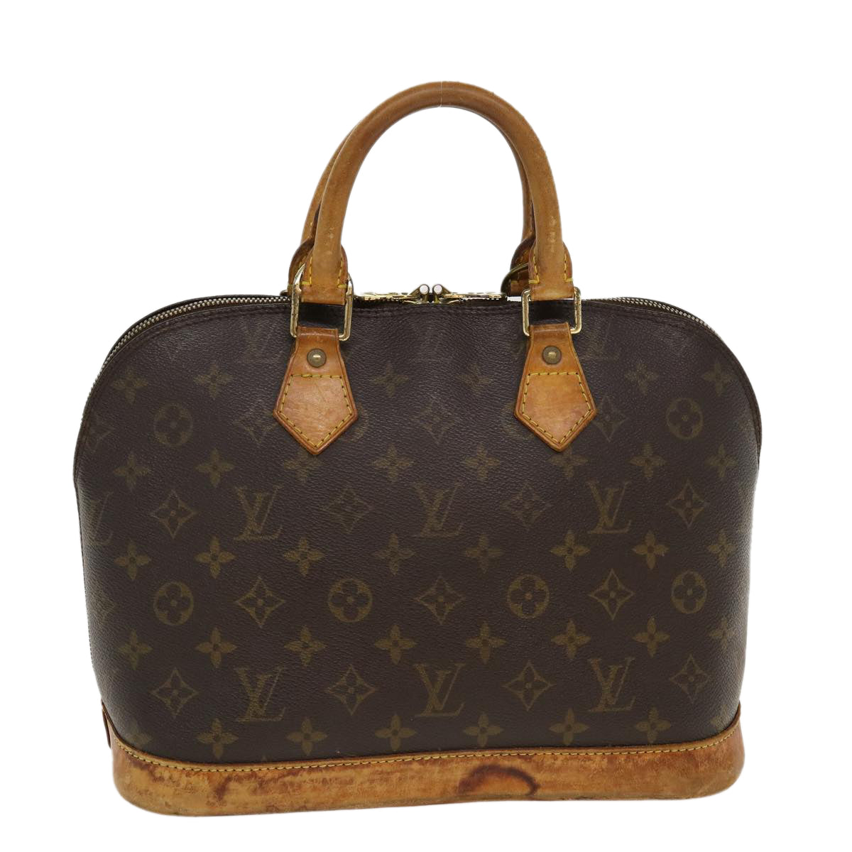 LOUIS VUITTON Monogram Alma Hand Bag M51130 LV Auth cl194