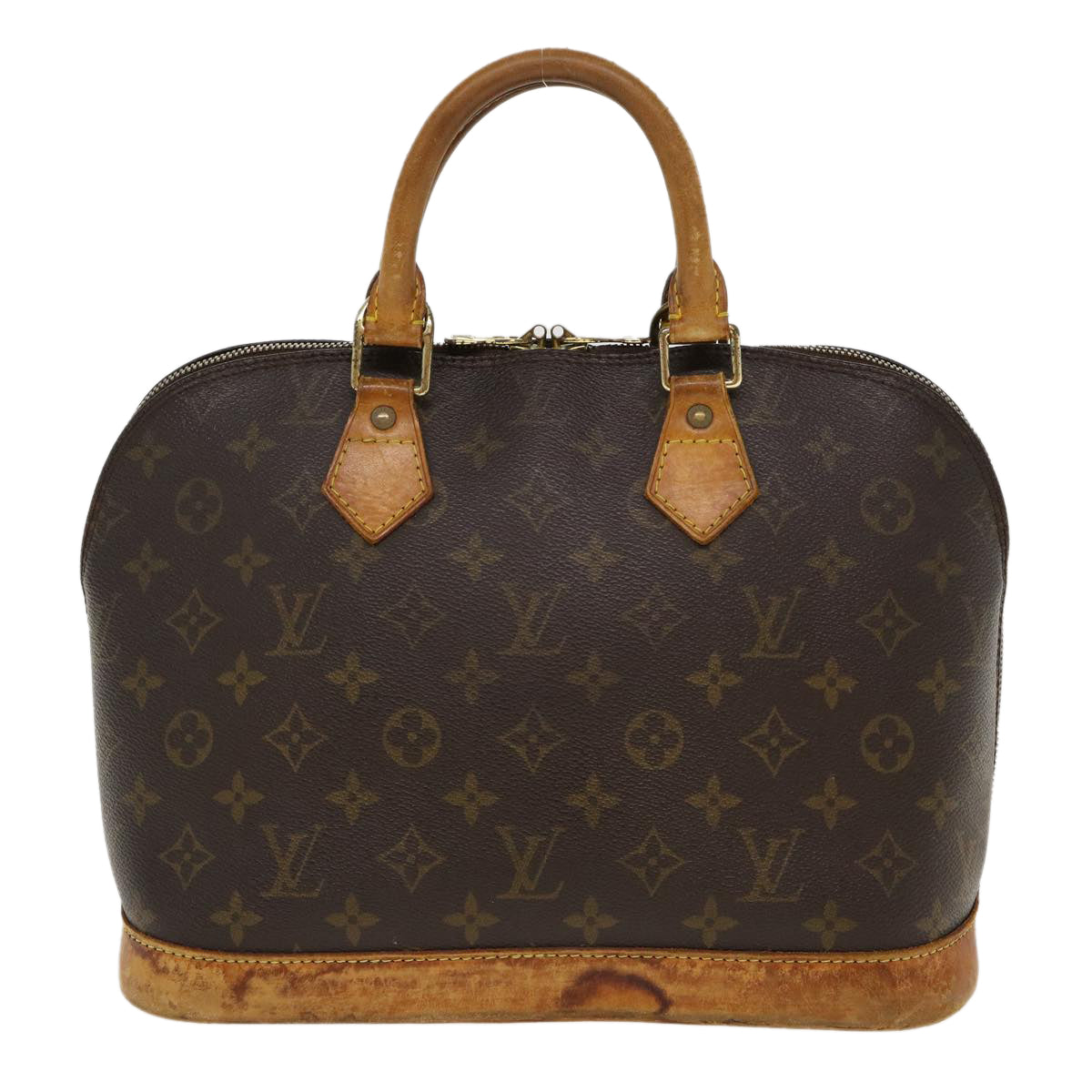 LOUIS VUITTON Monogram Alma Hand Bag M51130 LV Auth cl194