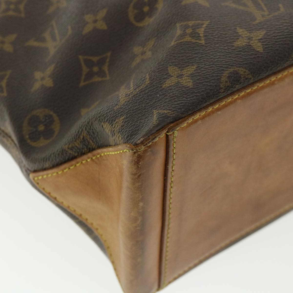 LOUIS VUITTON Monogram Cabas Piano Tote Bag M51148 LV Auth cl201