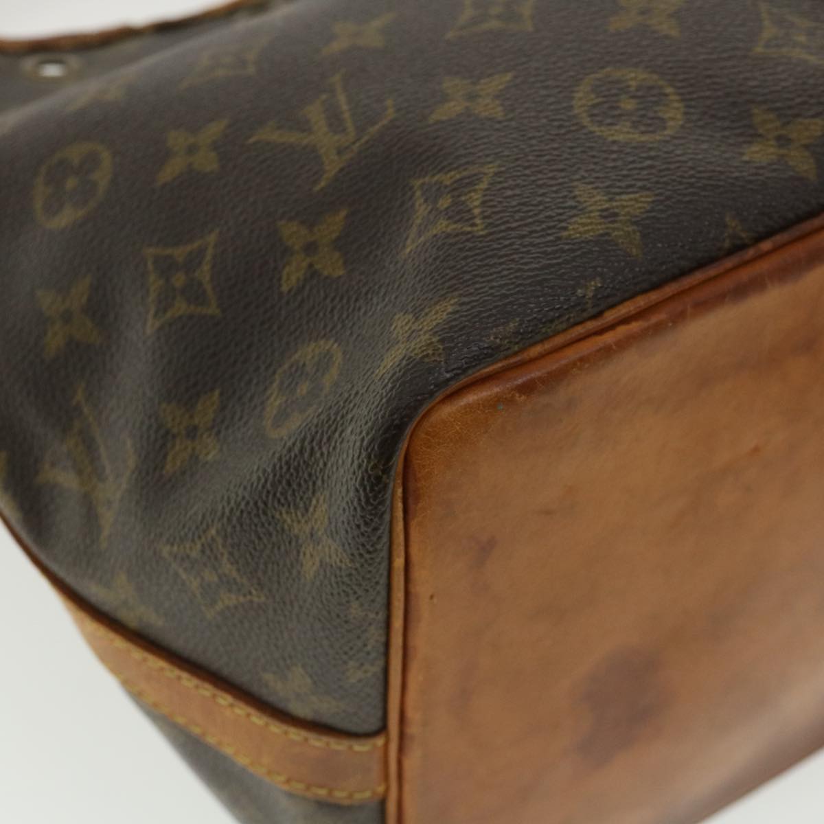 LOUIS VUITTON Monogram Petit Noe Shoulder Bag M42226 LV Auth cl203