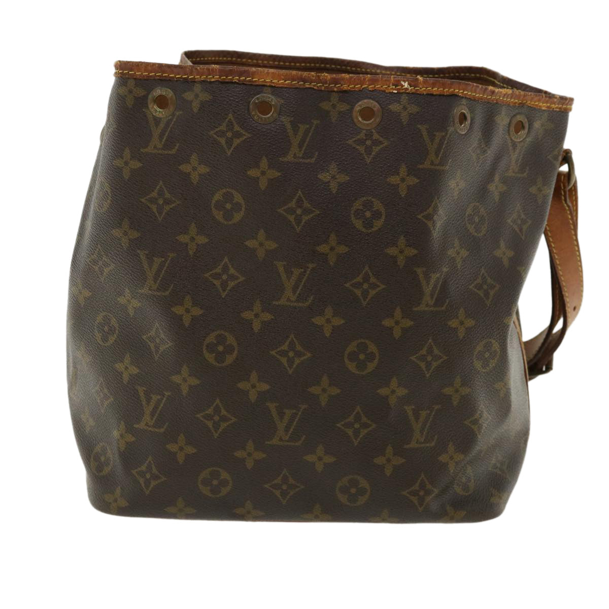 LOUIS VUITTON Monogram Petit Noe Shoulder Bag M42226 LV Auth cl203 - 0