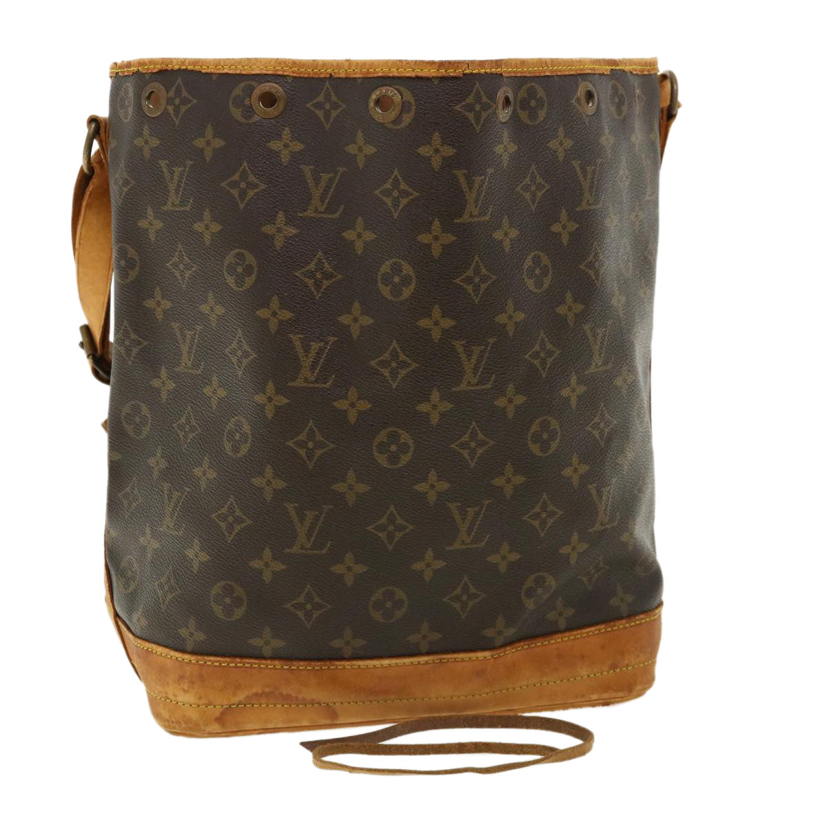 LOUIS VUITTON Monogram Noe Shoulder Bag M42224 LV Auth cl218