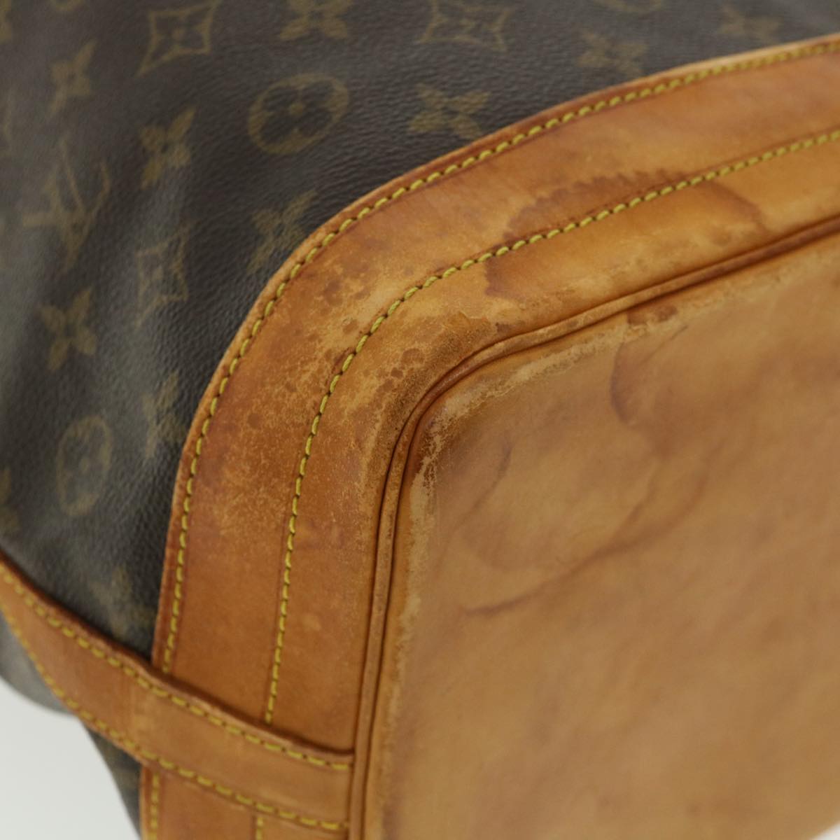 LOUIS VUITTON Monogram Noe Shoulder Bag M42224 LV Auth cl218