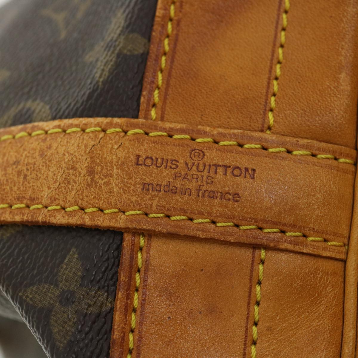 LOUIS VUITTON Monogram Noe Shoulder Bag M42224 LV Auth cl218