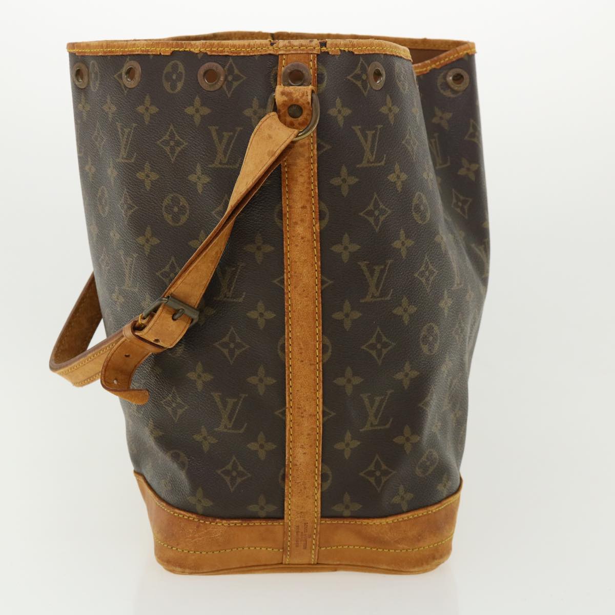 LOUIS VUITTON Monogram Noe Shoulder Bag M42224 LV Auth cl218