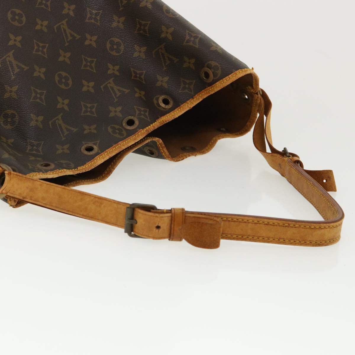 LOUIS VUITTON Monogram Noe Shoulder Bag M42224 LV Auth cl218