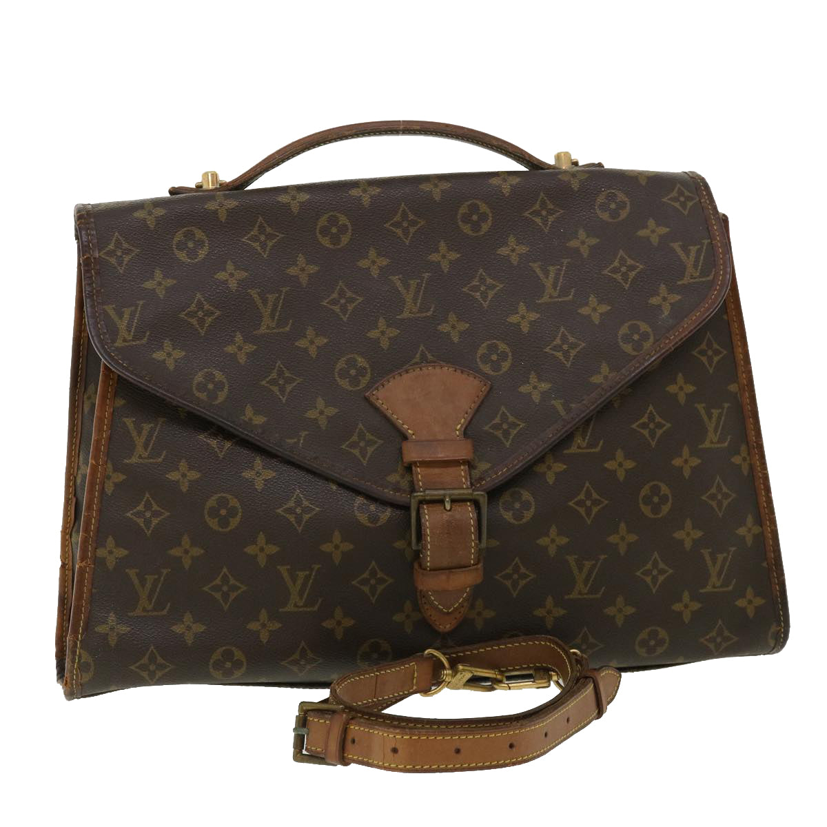 LOUIS VUITTON Monogram Beverly Hand Bag M51120 LV Auth cl257