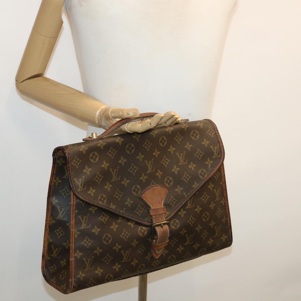 LOUIS VUITTON Monogram Beverly Hand Bag M51120 LV Auth cl257