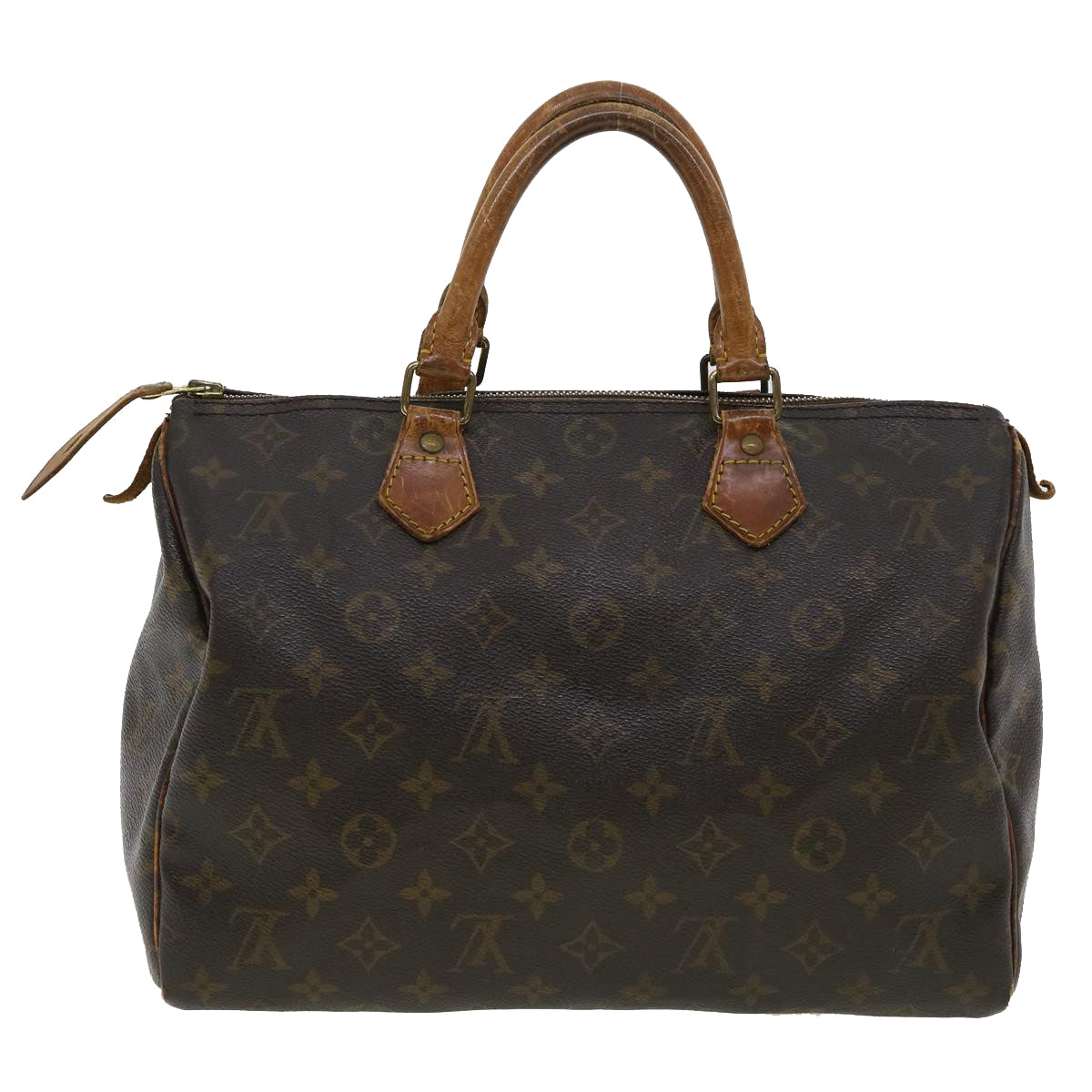 LOUIS VUITTON Monogram Speedy 30 Hand Bag M41526 LV Auth cl275 - 0