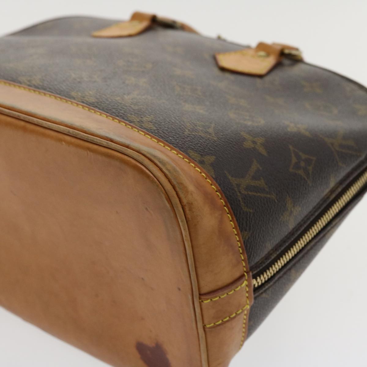 LOUIS VUITTON Monogram Alma Hand Bag M51130 LV Auth cl307