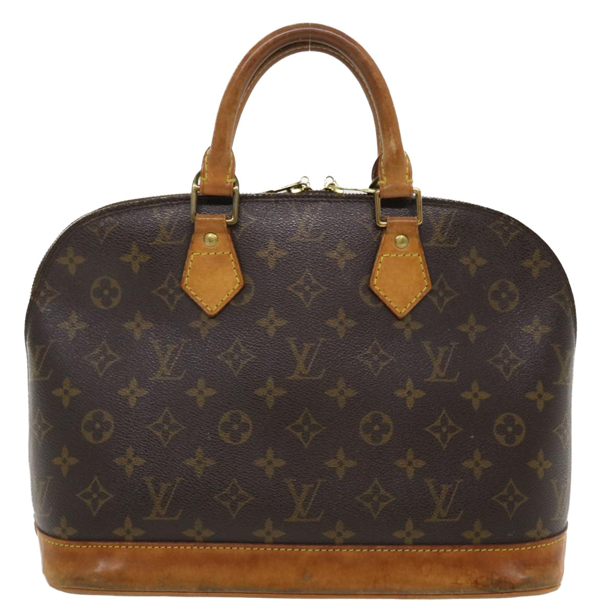 LOUIS VUITTON Monogram Alma Hand Bag M51130 LV Auth cl307