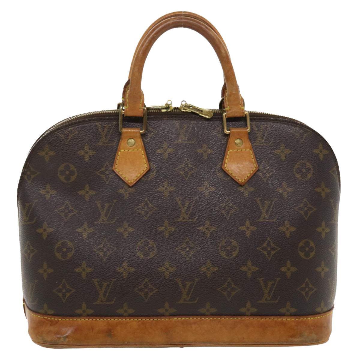 LOUIS VUITTON Monogram Alma Hand Bag M51130 LV Auth cl307