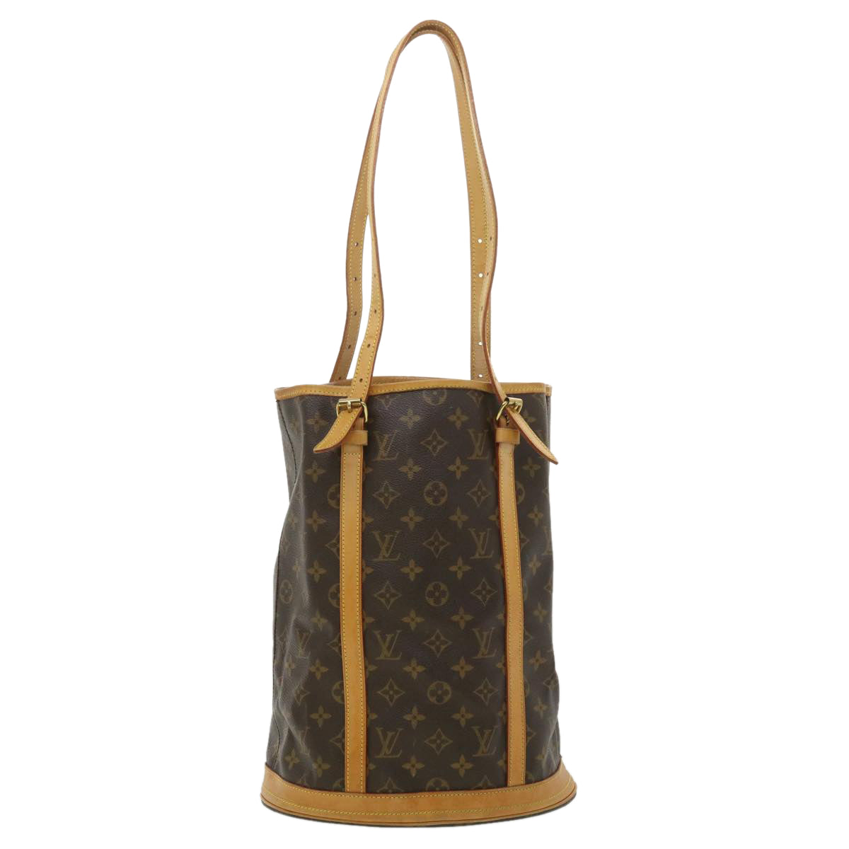 LOUIS VUITTON Monogram Bucket GM Shoulder Bag M42236 LV Auth cl321