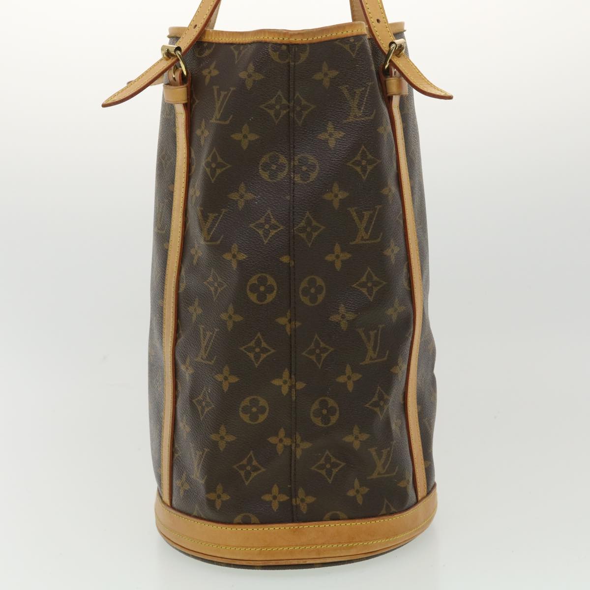 LOUIS VUITTON Monogram Bucket GM Shoulder Bag M42236 LV Auth cl321