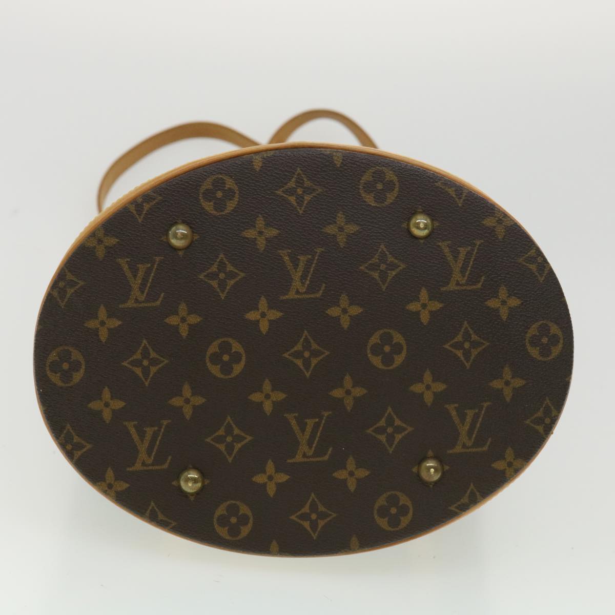 LOUIS VUITTON Monogram Bucket GM Shoulder Bag M42236 LV Auth cl321