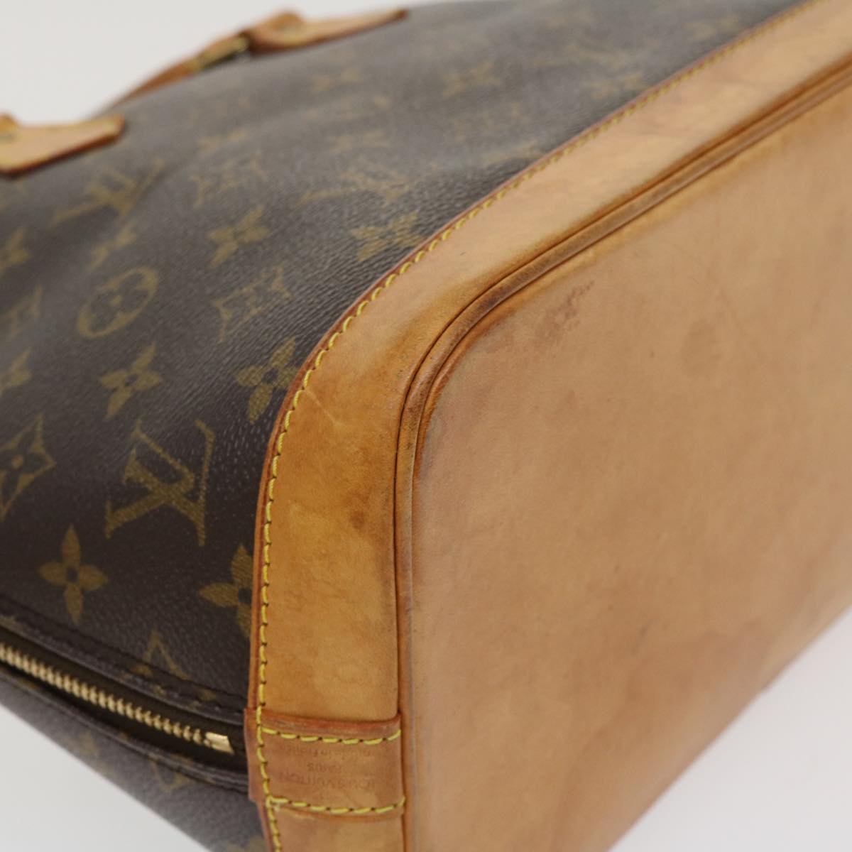 LOUIS VUITTON Monogram Alma Hand Bag M51130 LV Auth cl337