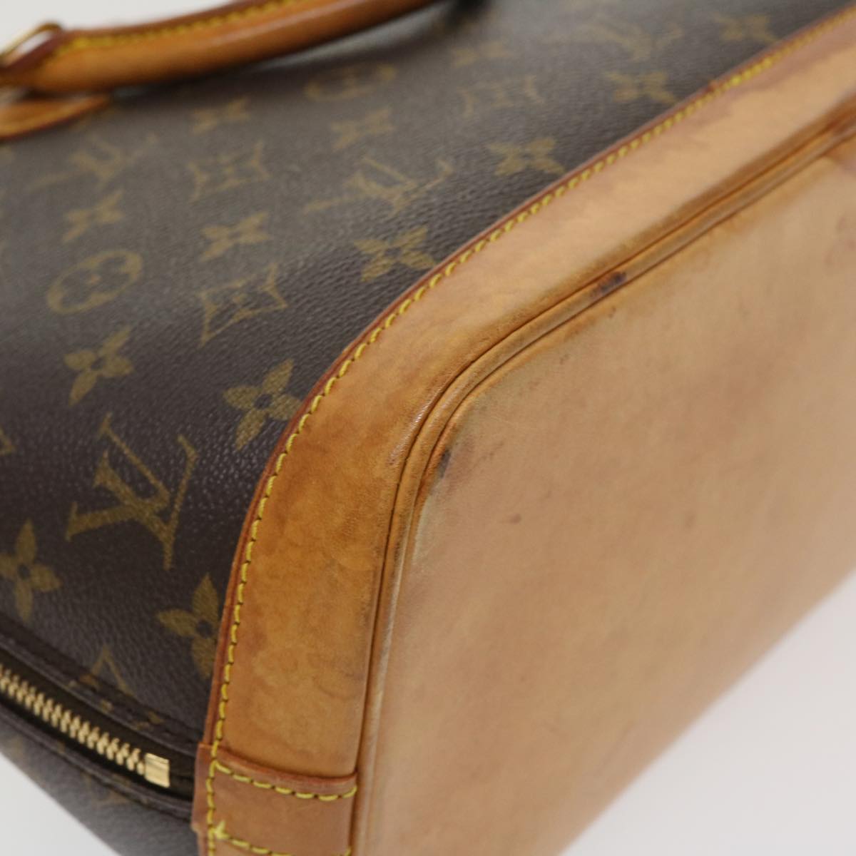 LOUIS VUITTON Monogram Alma Hand Bag M51130 LV Auth cl337