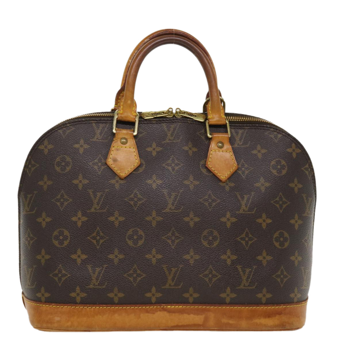 LOUIS VUITTON Monogram Alma Hand Bag M51130 LV Auth cl337