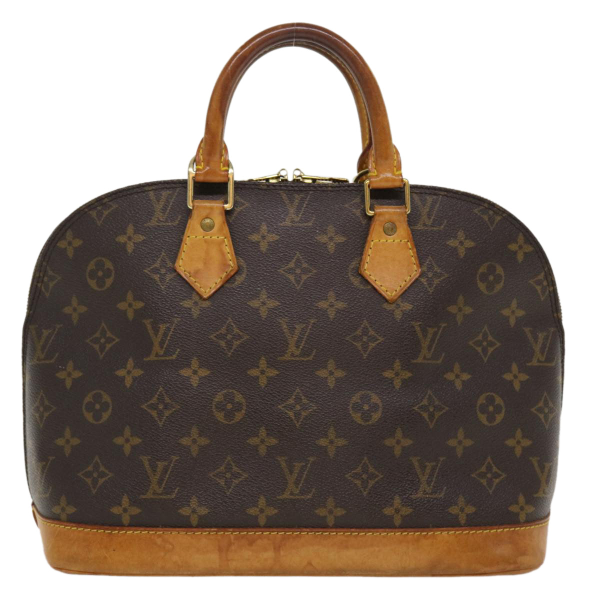 LOUIS VUITTON Monogram Alma Hand Bag M51130 LV Auth cl337 - 0