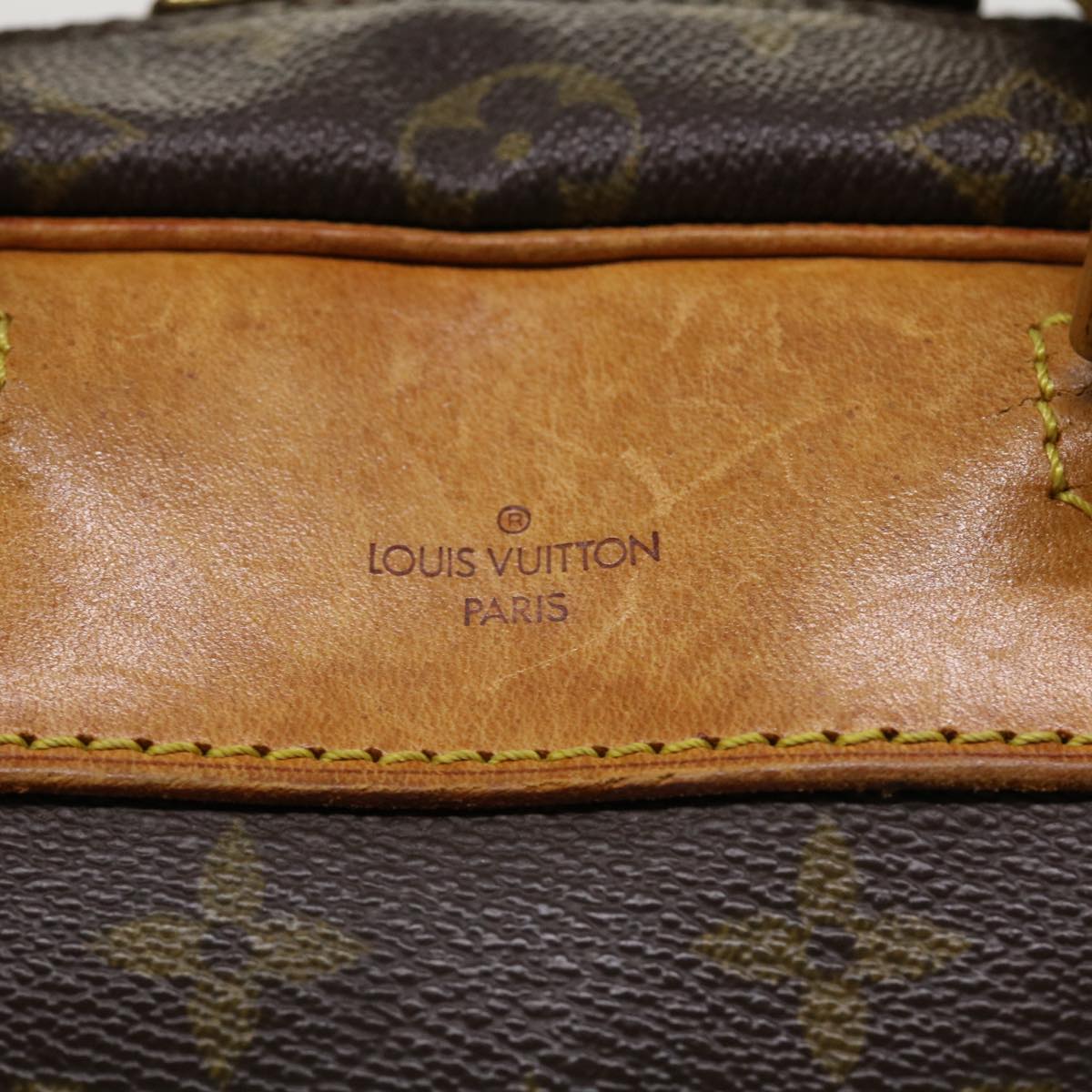 LOUIS VUITTON Monogram Deauville Hand Bag M47270 LV Auth cl377