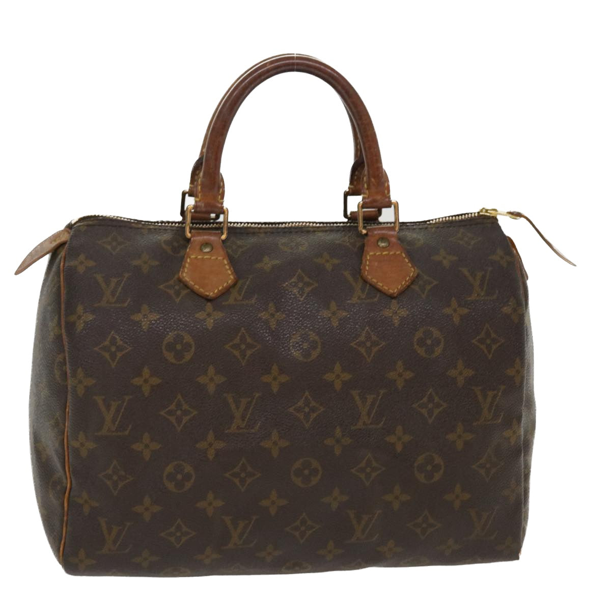 LOUIS VUITTON Monogram Speedy 30 Hand Bag M41526 LV Auth cl439