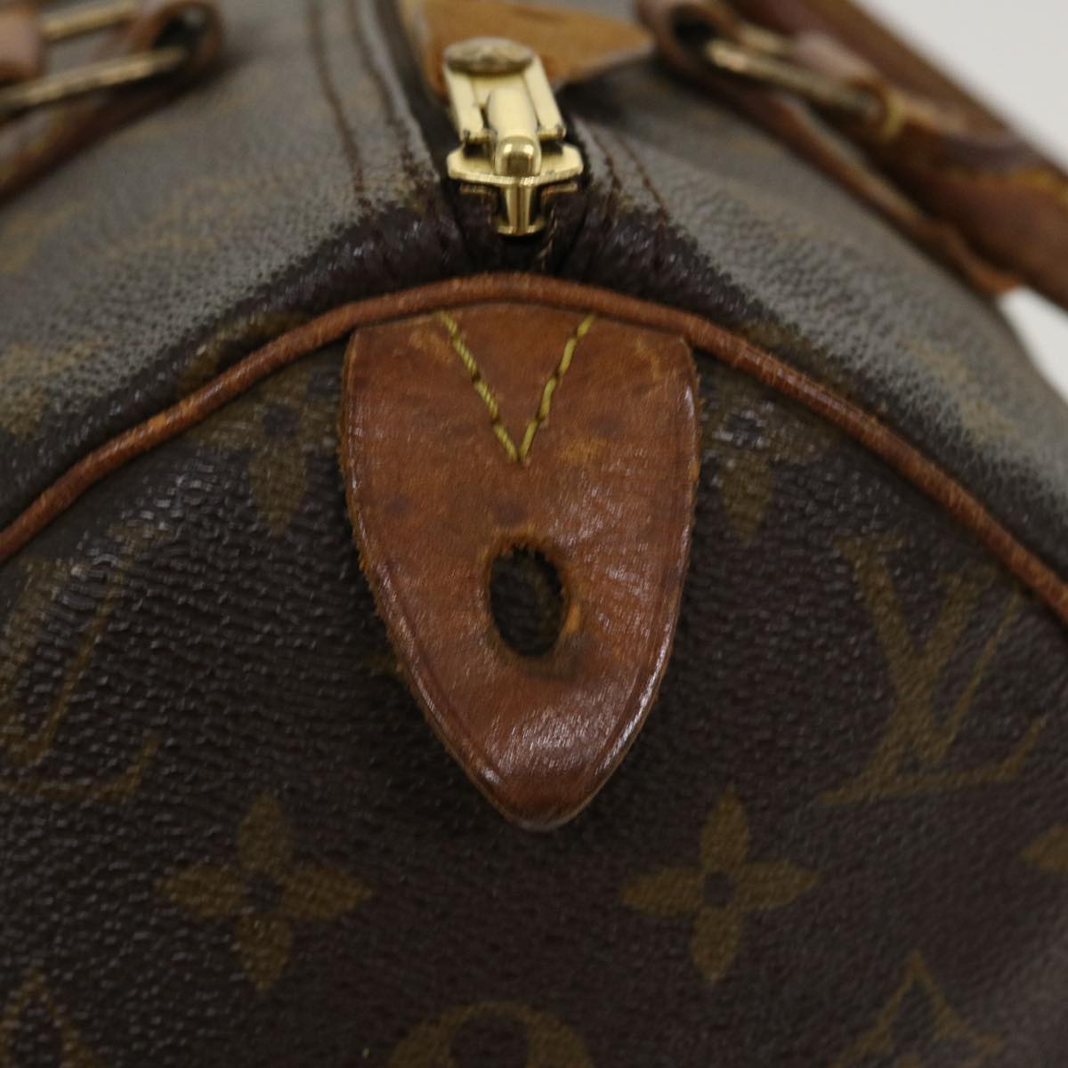 LOUIS VUITTON Monogram Speedy 30 Hand Bag M41526 LV Auth cl439