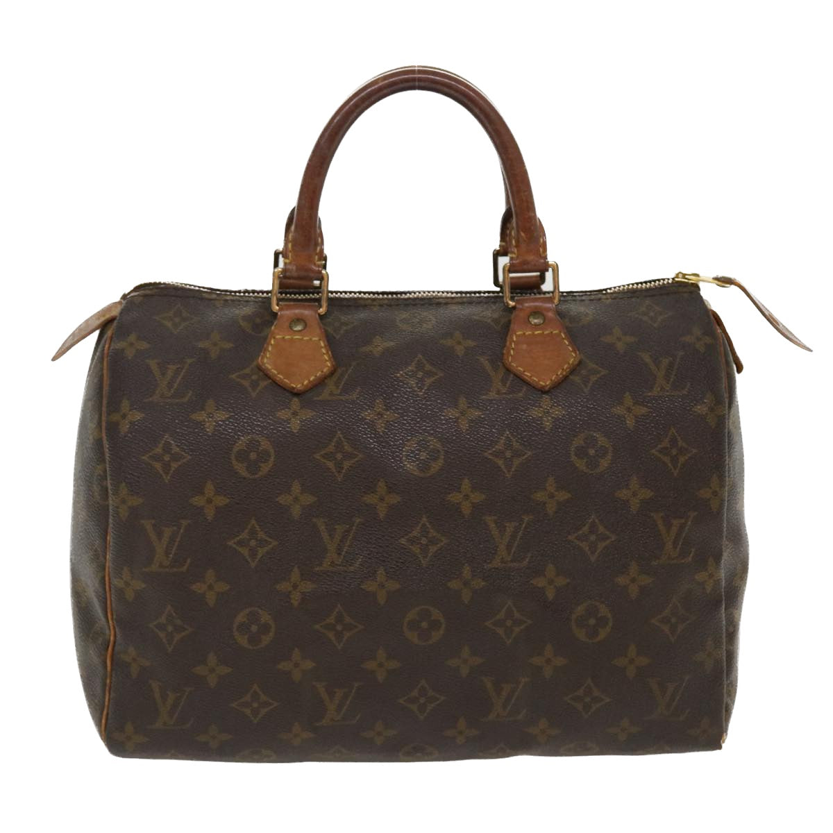 LOUIS VUITTON Monogram Speedy 30 Hand Bag M41526 LV Auth cl439