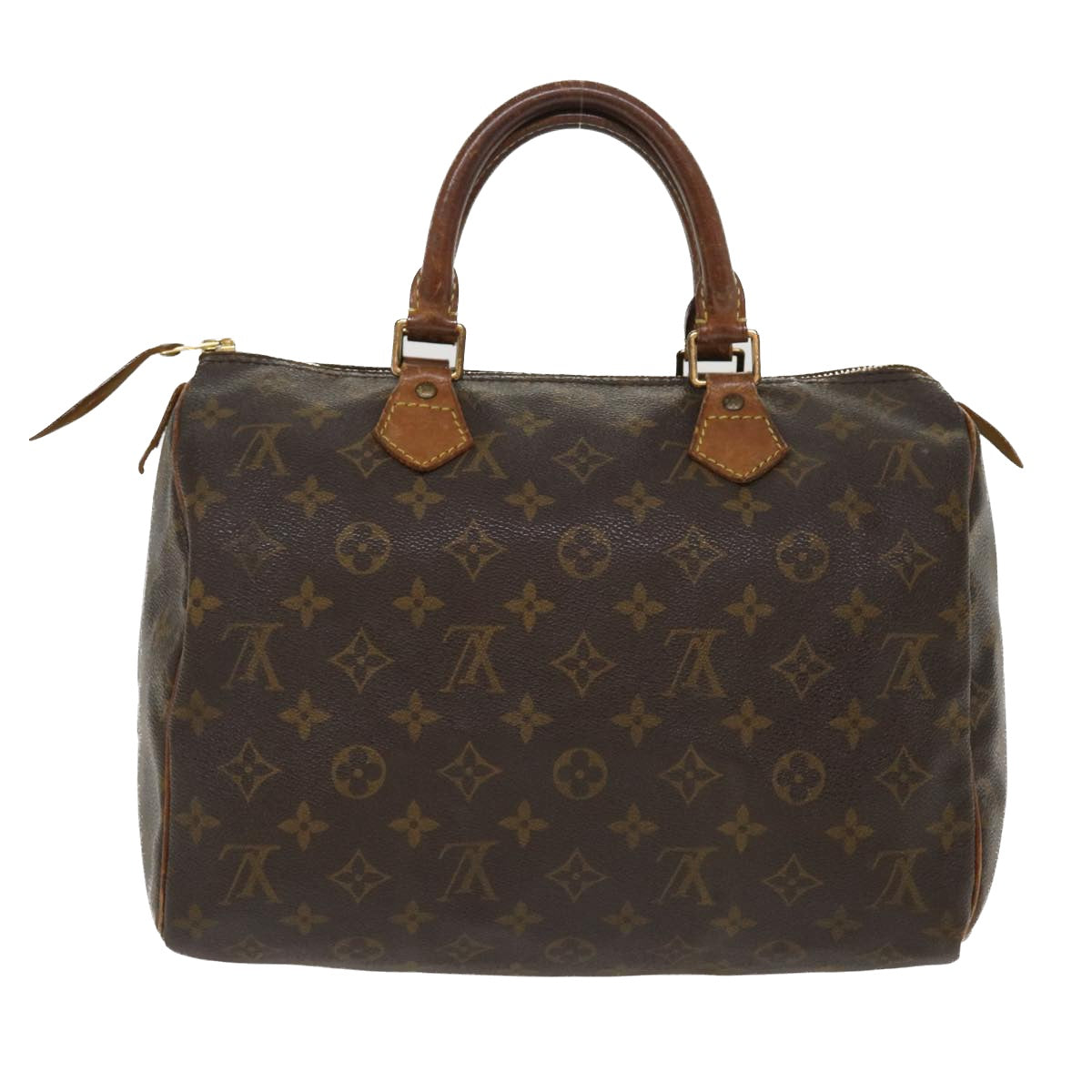 LOUIS VUITTON Monogram Speedy 30 Hand Bag M41526 LV Auth cl439