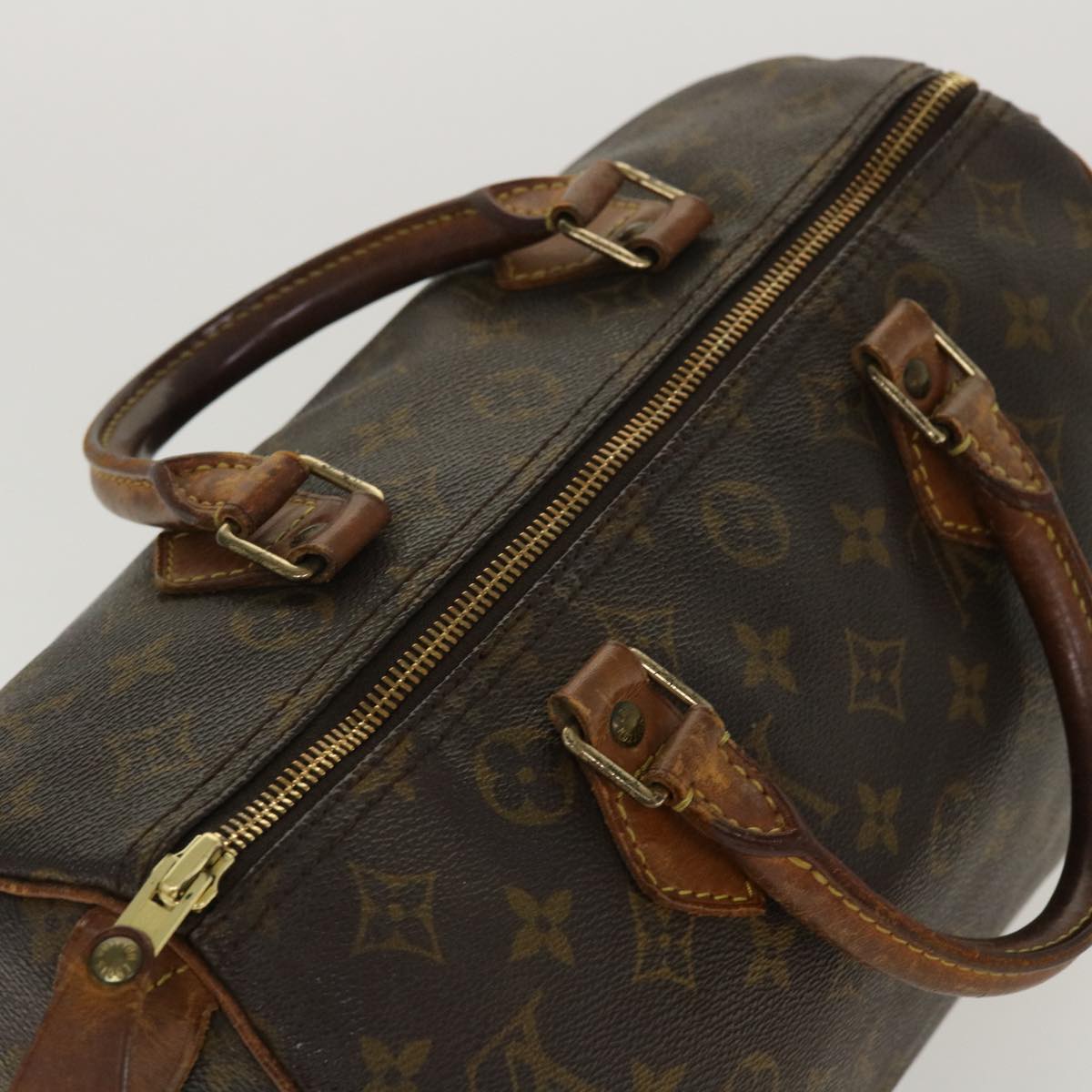 LOUIS VUITTON Monogram Speedy 30 Hand Bag M41526 LV Auth cl439