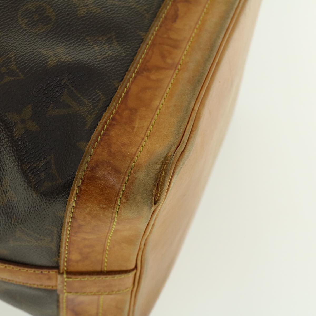 LOUIS VUITTON Monogram Noe Shoulder Bag M42224 LV Auth cl454