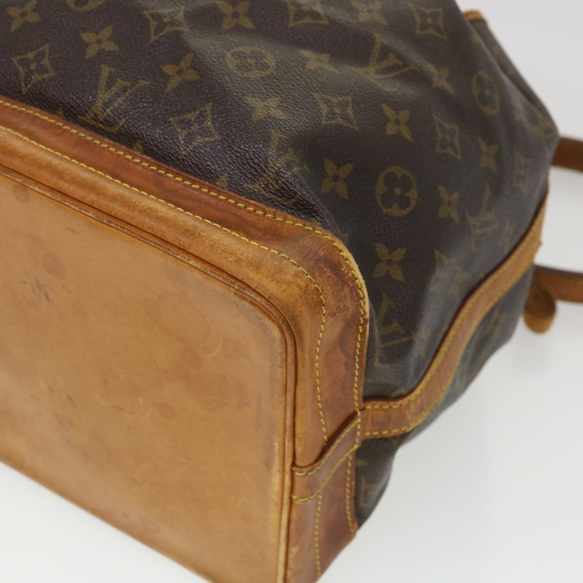 LOUIS VUITTON Monogram Noe Shoulder Bag M42224 LV Auth cl455