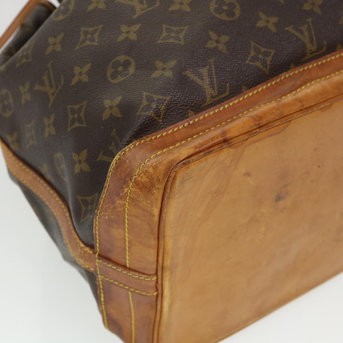 LOUIS VUITTON Monogram Noe Shoulder Bag M42224 LV Auth cl455