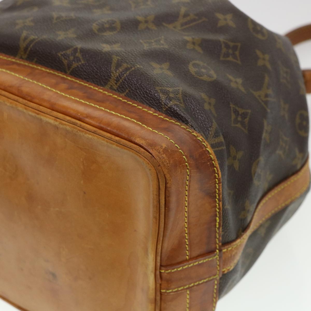 LOUIS VUITTON Monogram Noe Shoulder Bag M42224 LV Auth cl455