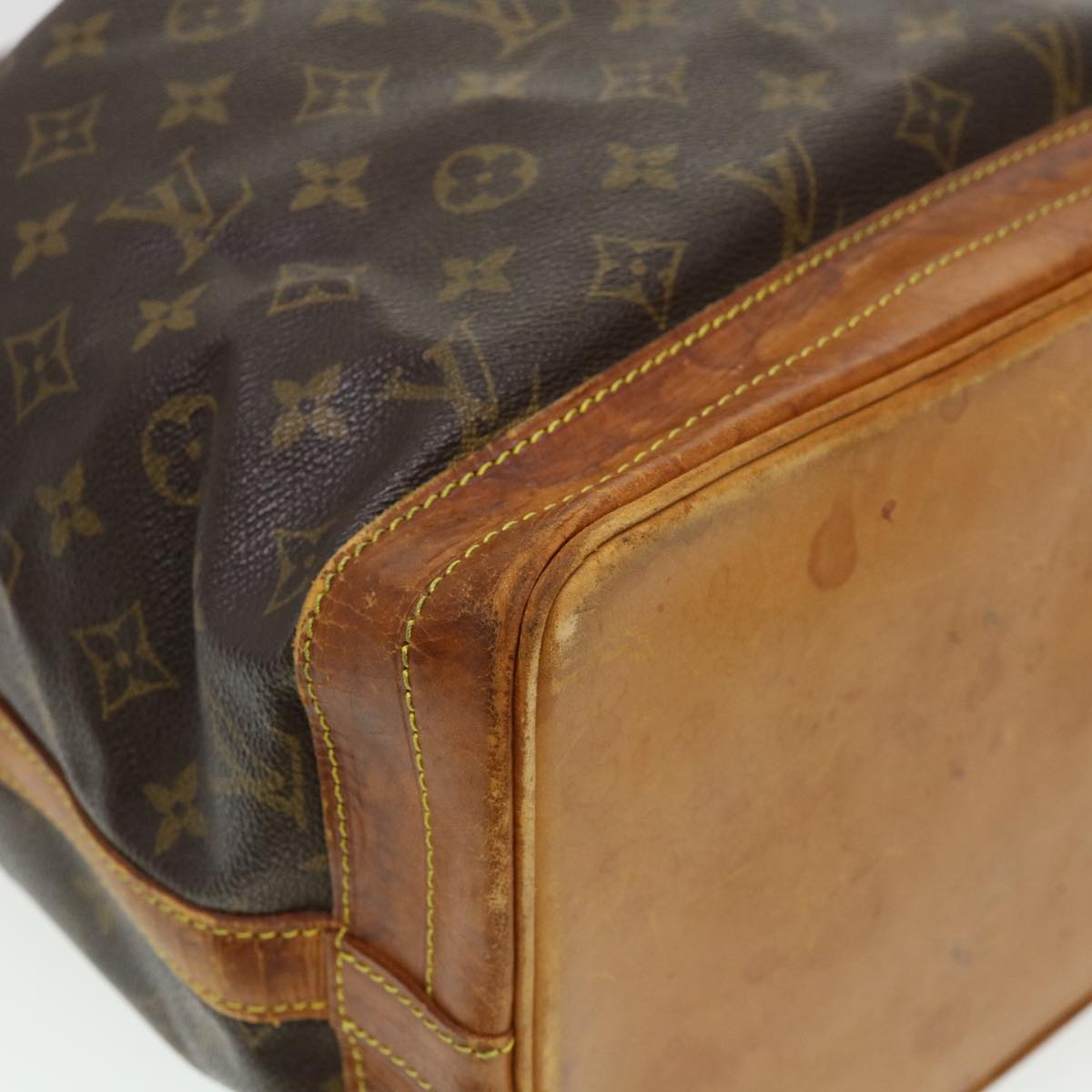 LOUIS VUITTON Monogram Noe Shoulder Bag M42224 LV Auth cl455