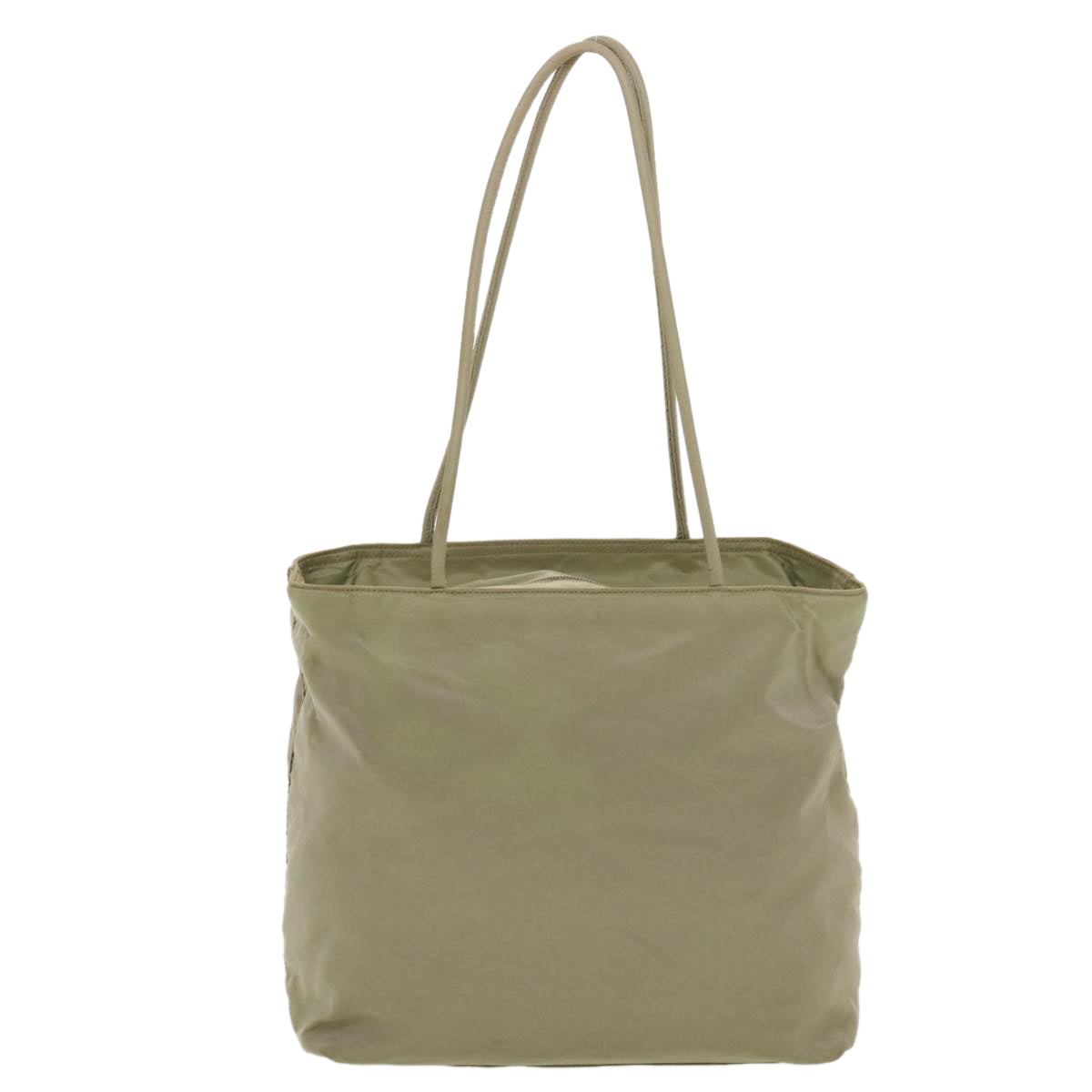 PRADA Shoulder Bag Nylon Khaki Auth cl510 - 0