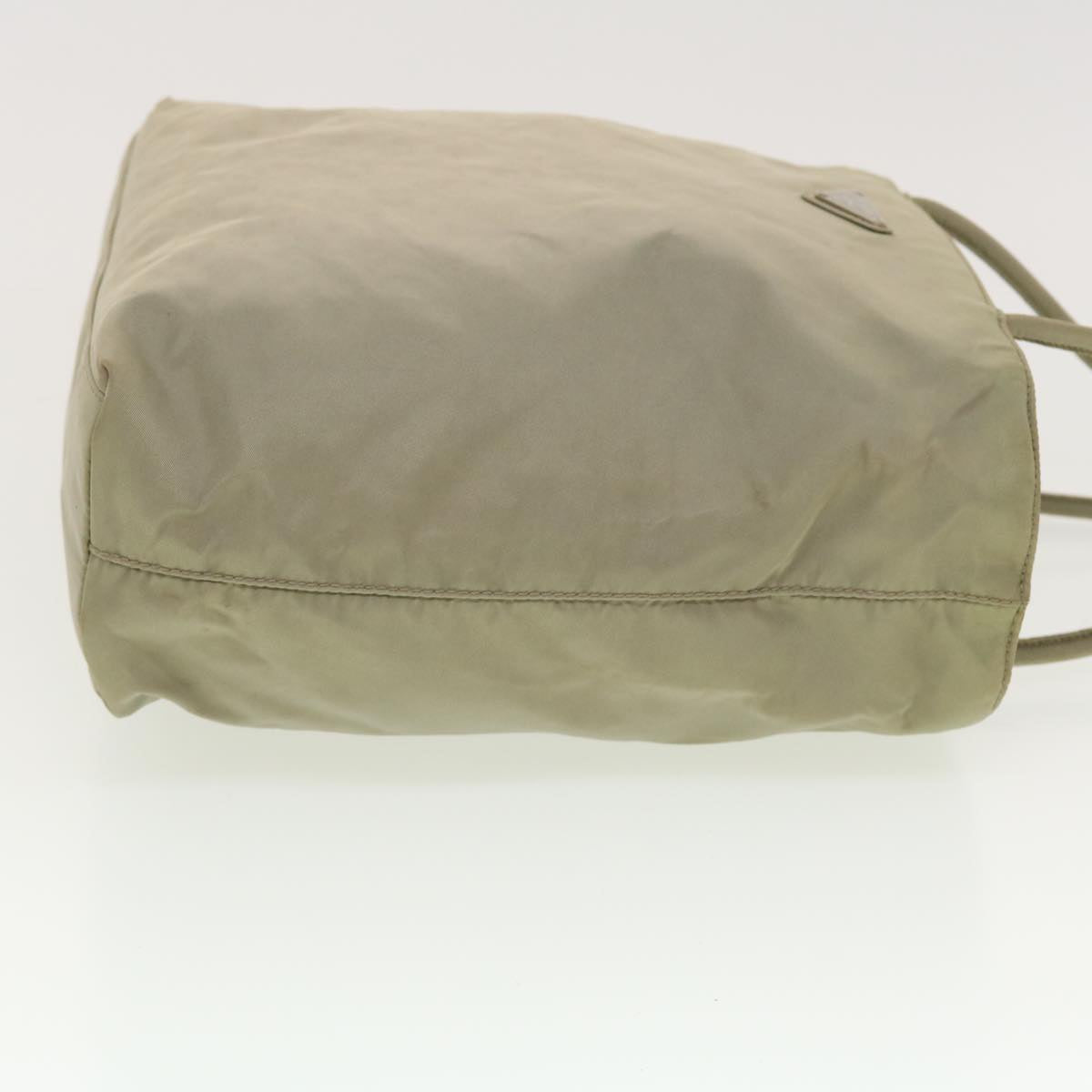 PRADA Shoulder Bag Nylon Khaki Auth cl510